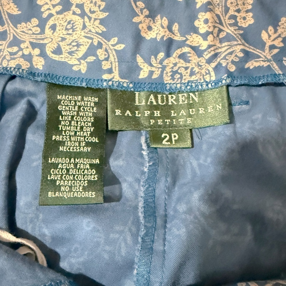 ~Lauren Ralph Lauren Cropped Pants - Picture 8 of 10